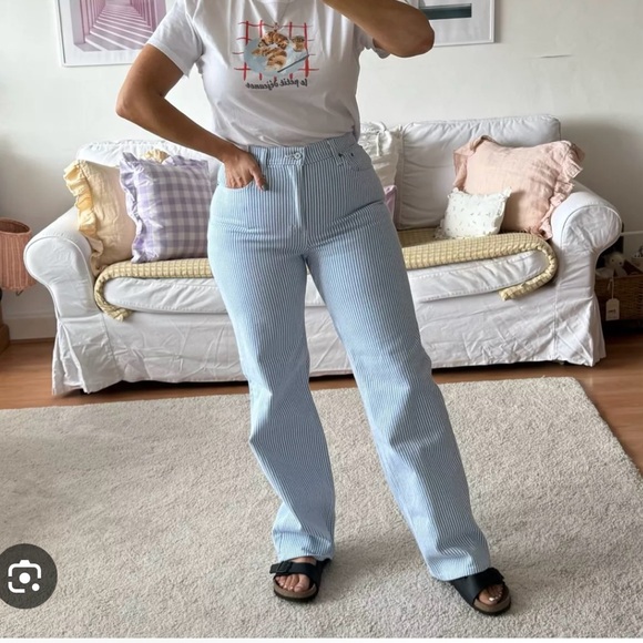 Abercrombie High Rise Relaxed Jeans - Picture 1 of 4